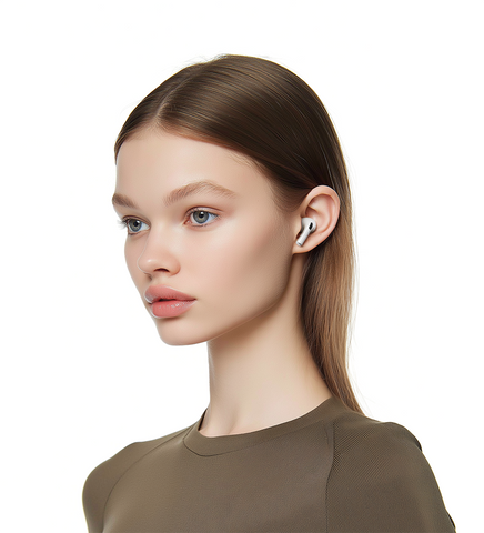 Airpods Bunniz Silver