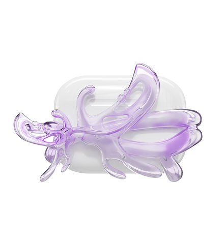 Airpods Bfy Glass Purple