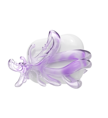 Airpods Bfy Glass Purple