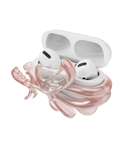 Airpods Bfy Pearl Pink